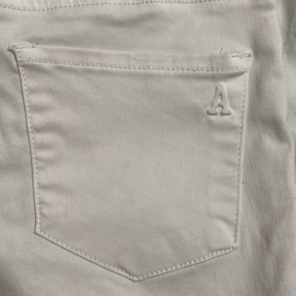 Articles of society white racer with satin stations women size 25 like new ❤️🔥 - Picture 11 of 14